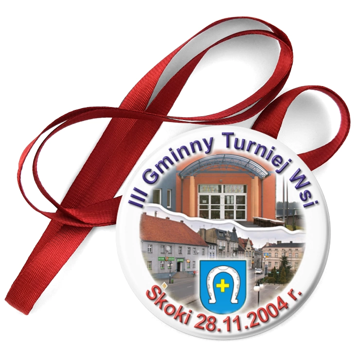 przypinka medal III Gminny Turniej Wsi