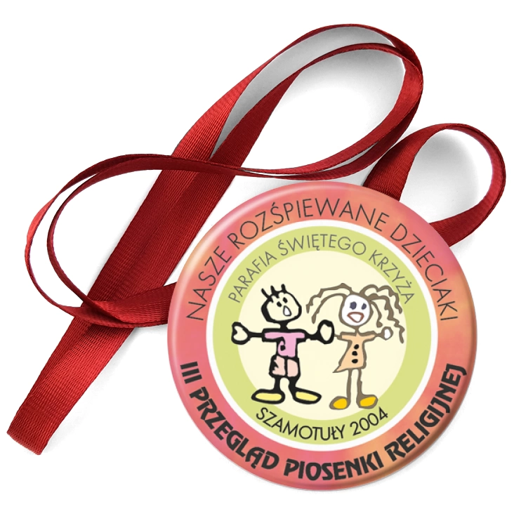 przypinka medal III Przegląd Piosenki Religijnej w Szamotułach