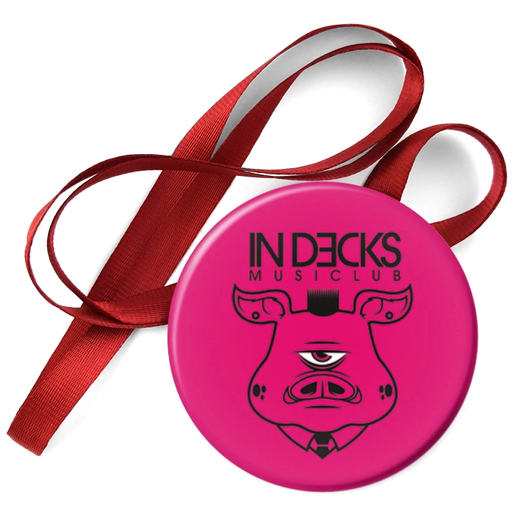 przypinka medal In Decks MusiClub F