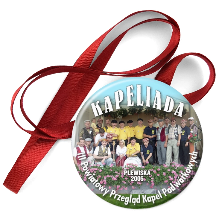 przypinka medal Kapeliada - 3 Przegląd Kapel Podwórkowych