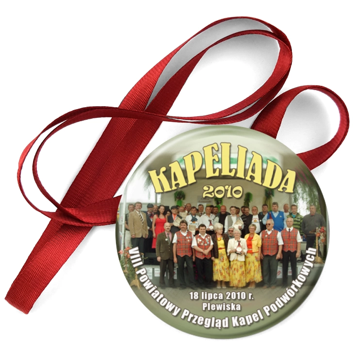 przypinka medal Kapeliada 2010