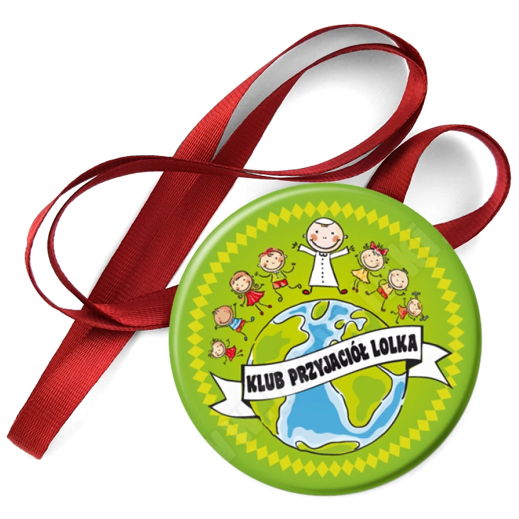 przypinka medal Klub Przyjaciół Lolka D