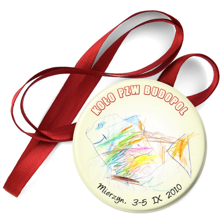 przypinka medal Koło PZW Budopol - Mierzyn 2010
