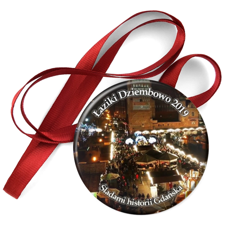 przypinka medal Łaziki Dziembowo 2019