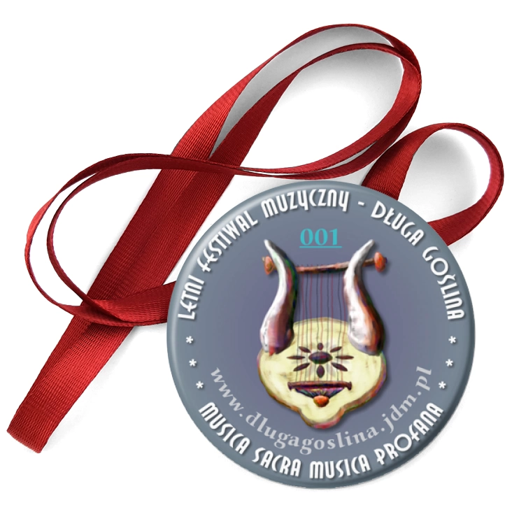 przypinka medal Letni Festiwal Muzyczny - Długa Goślina
