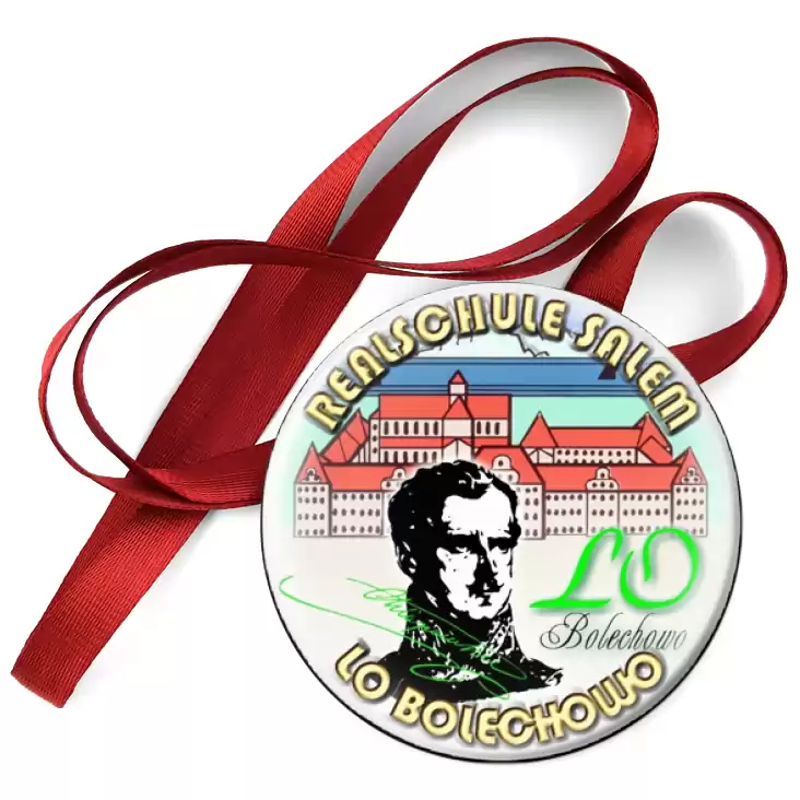 przypinka medal Liceum w Bolechowie