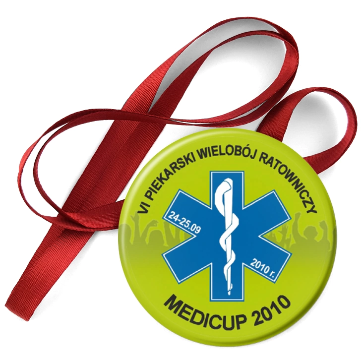przypinka medal Medicup 2010