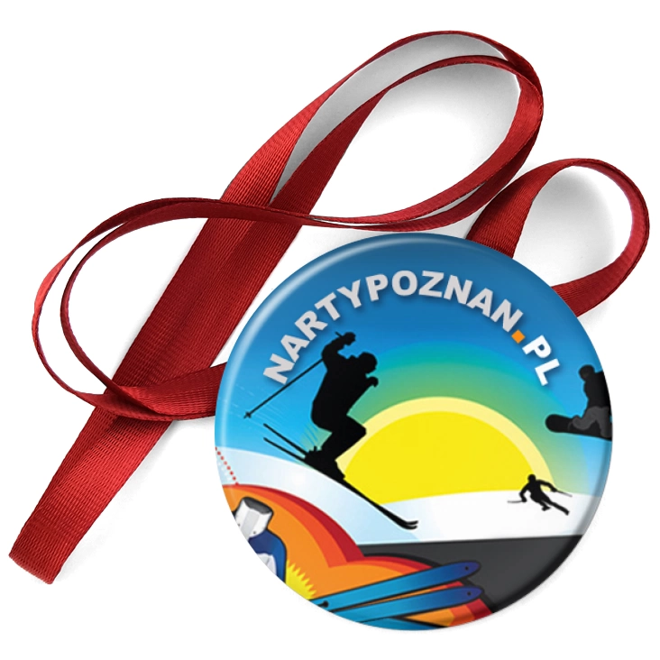 przypinka medal nartypoznan.pl