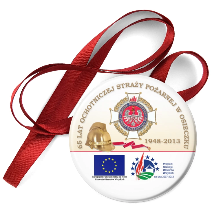 przypinka medal OSP w Osieczku