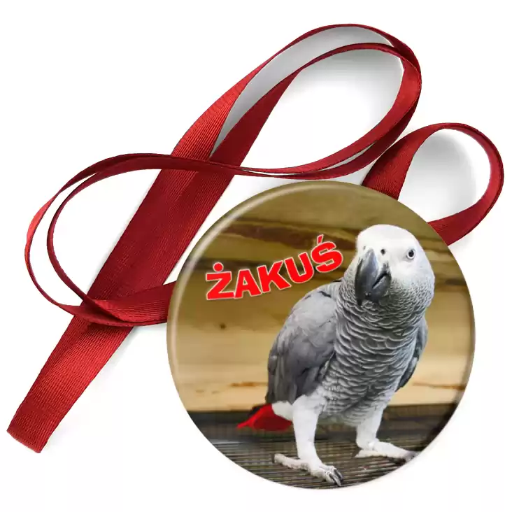 przypinka medal Papugarnia Mazury