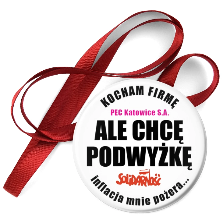 przypinka medal PEC Katowice S.A.