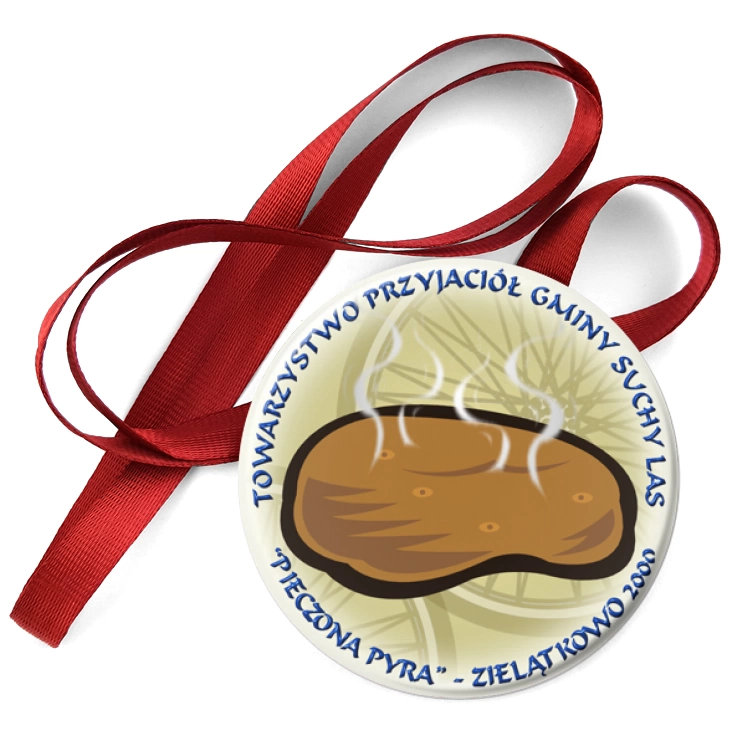 przypinka medal Pieczona Pyra 2000