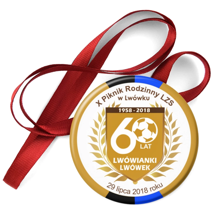 przypinka medal Piknik Rodzinny LZS