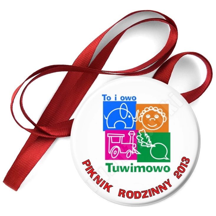 przypinka medal Piknik Rodzinny 2013