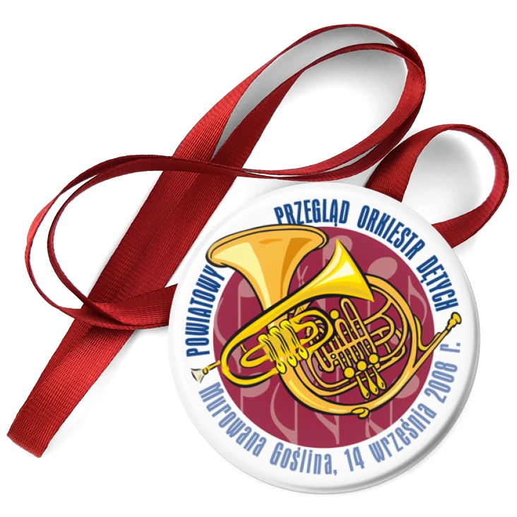 przypinka medal Powiatowy Przegląd Orkiestr Dętych