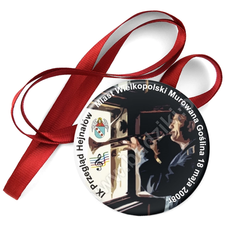 przypinka medal Przegląd Hejnałów Miast Wielkopolski