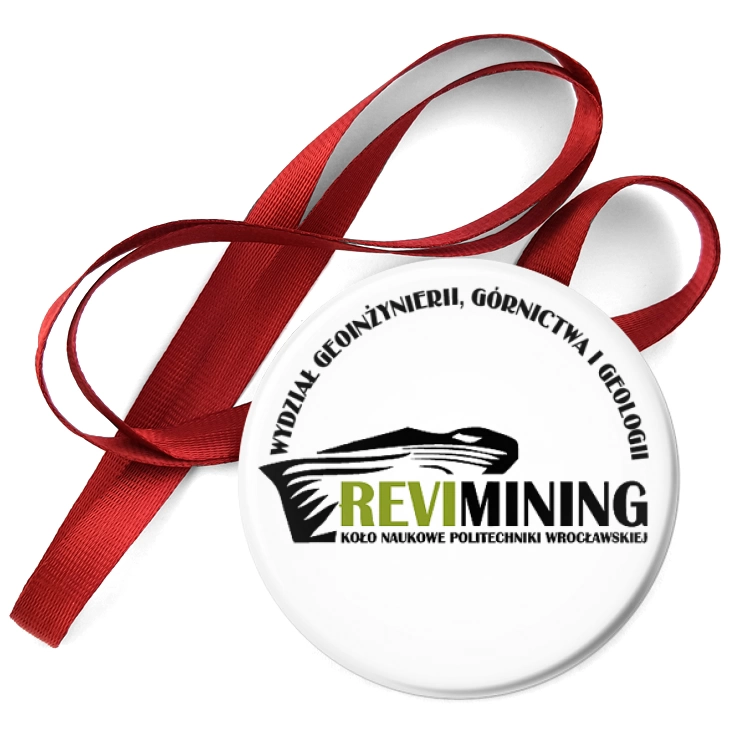 przypinka medal ReviMining