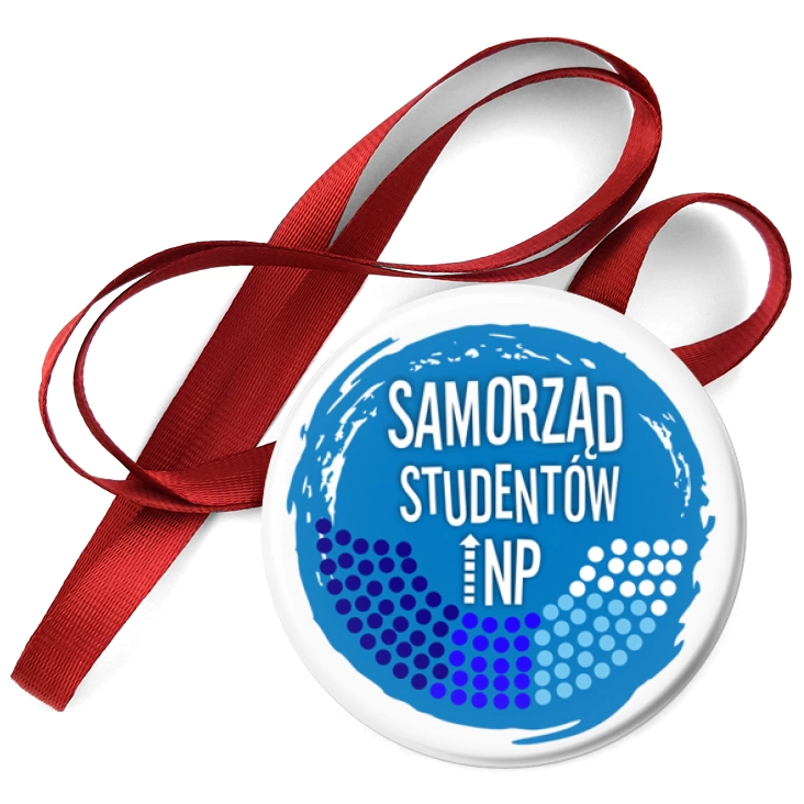 przypinka medal Samorząd Studentów NP