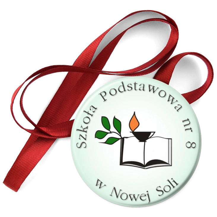 przypinka medal SP nr 3 w Nowej Soli