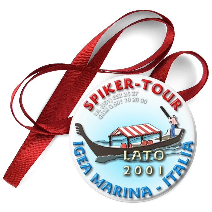 przypinka medal Spiker-Tour Igea Marina - Italia