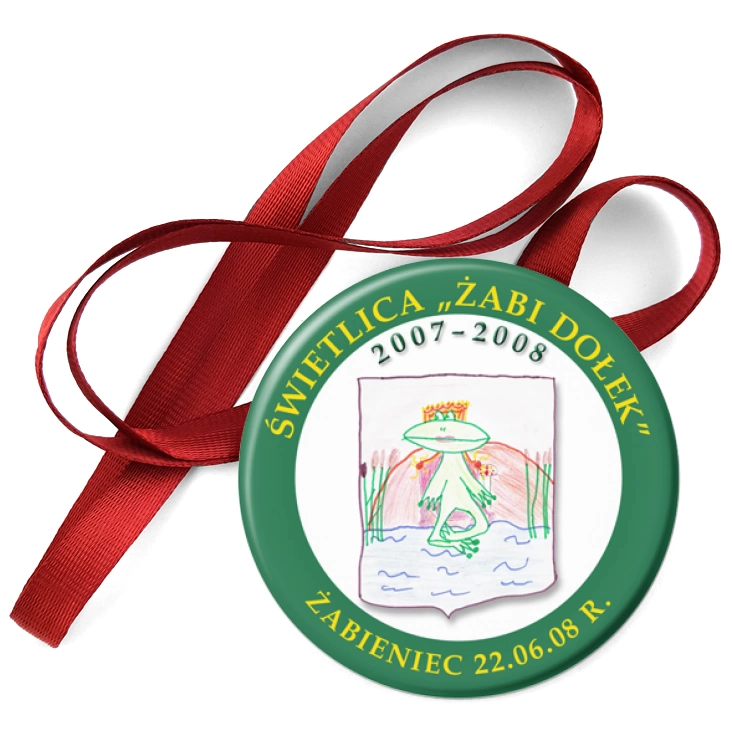 przypinka medal Świetlica Żabi Dołek