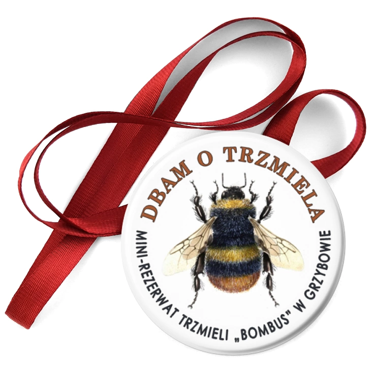 przypinka medal Trzmiel Bombus