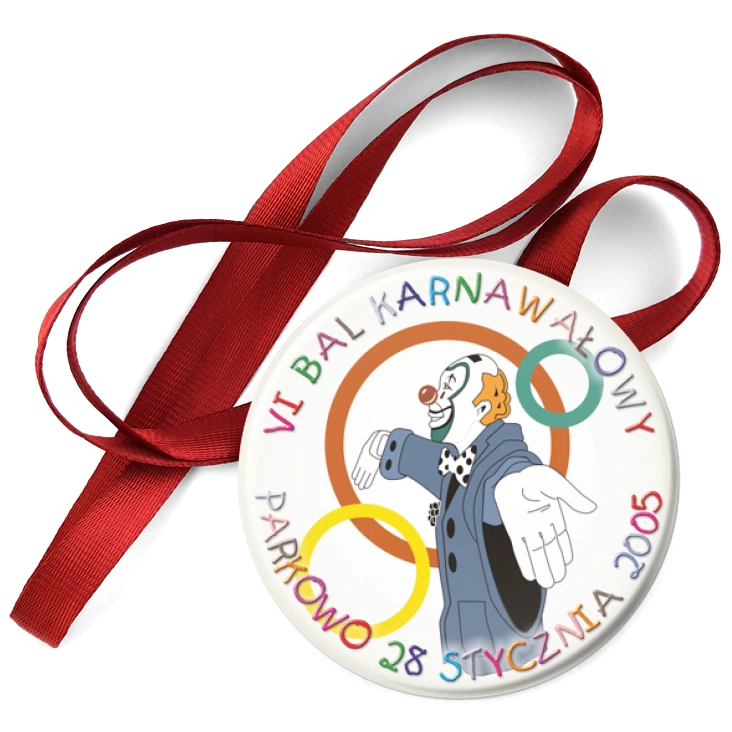 przypinka medal VI Bal Karnawałowy w Parkowie