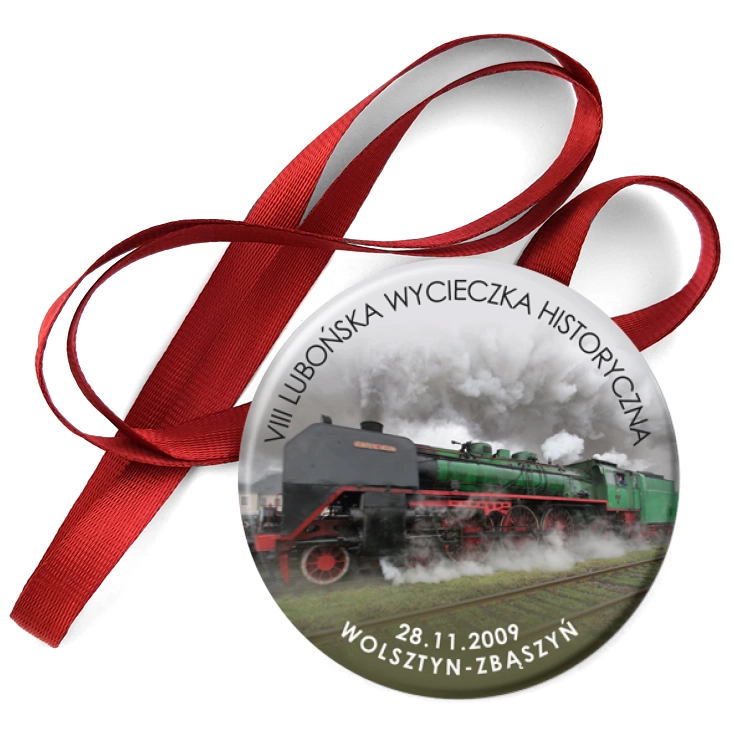 przypinka medal VIII Lubońska Wycieczka Historyczna