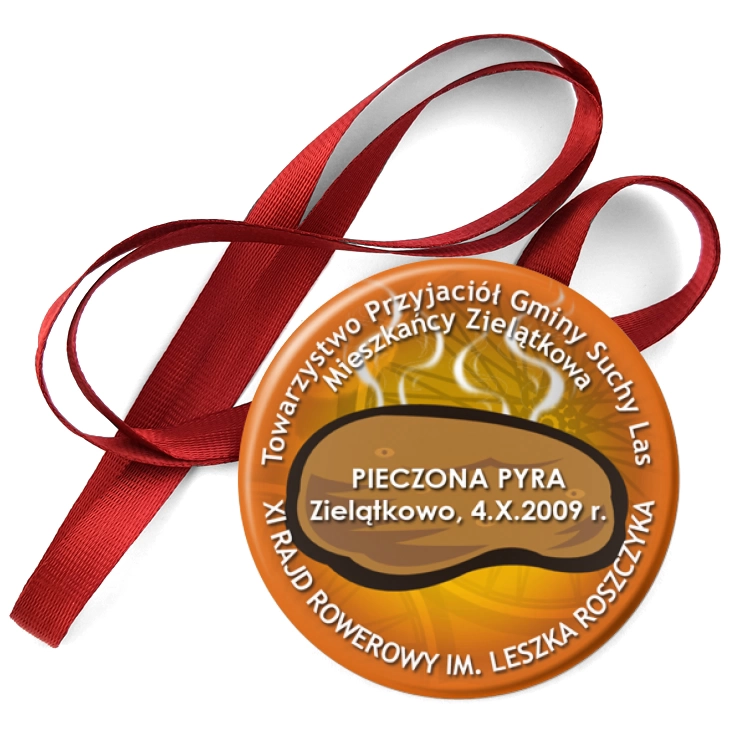 przypinka medal XI Rajd Rowerowy im. Leszka Roszczyka