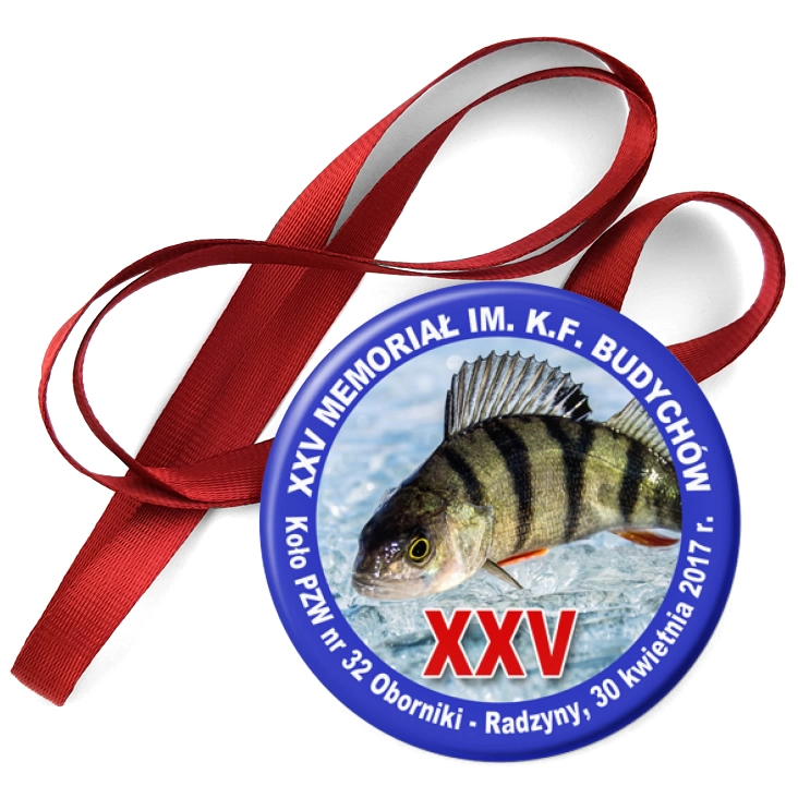 przypinka medal XXI Memoriał K.F. Budychów