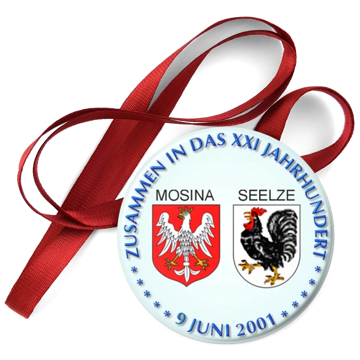przypinka medal ZUSAMMEN IN DAS XXI JAHRUNDERT