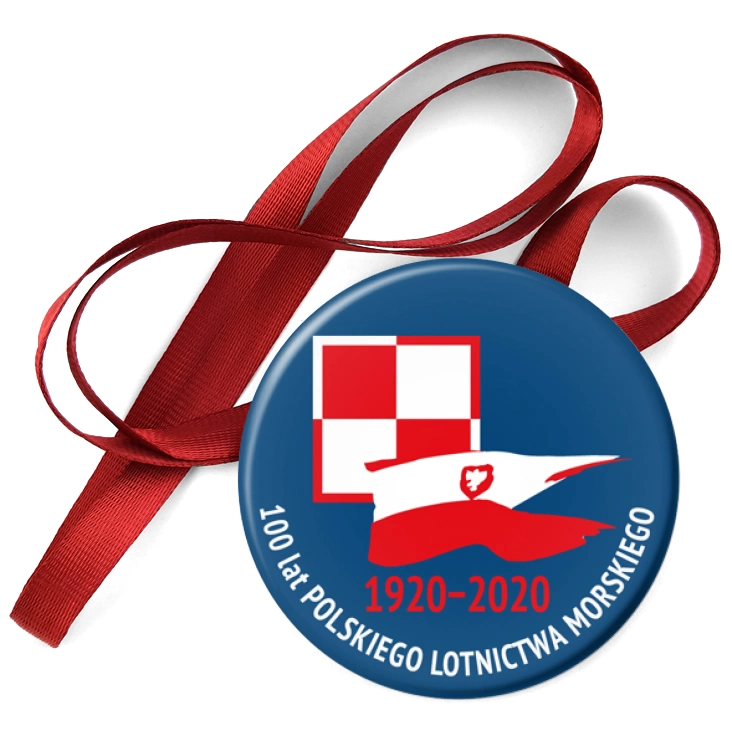 przypinka medal 100 lat Polskiego Lotnictwa Morskiego