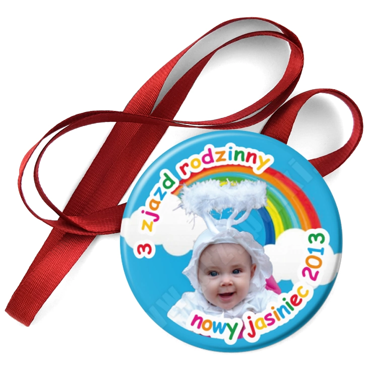 przypinka medal 3 zjazd rodzinny