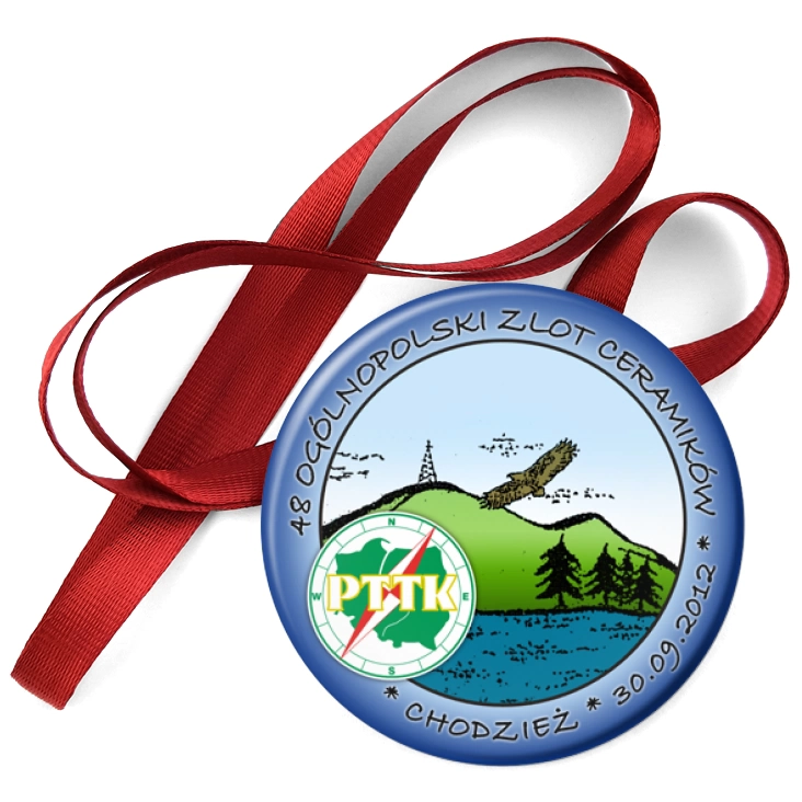 przypinka medal 48 Ogólnopolski Zlot Ceramików
