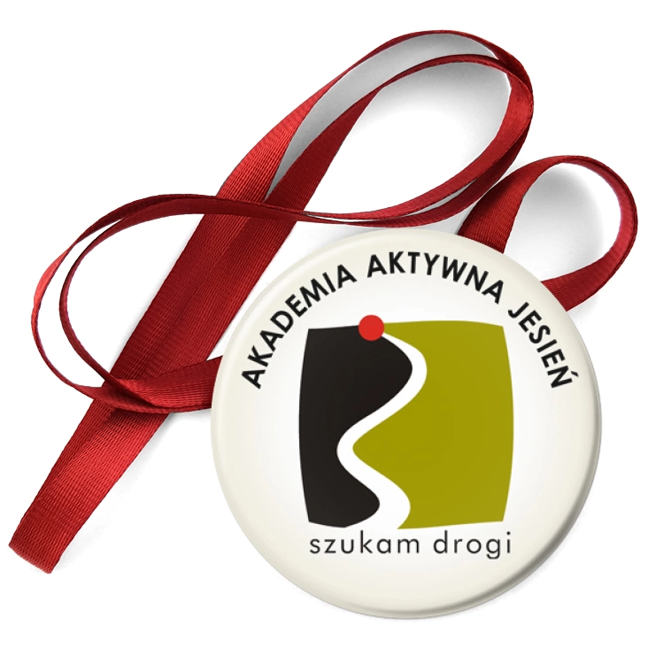 przypinka medal Akademia Aktywna Jesień