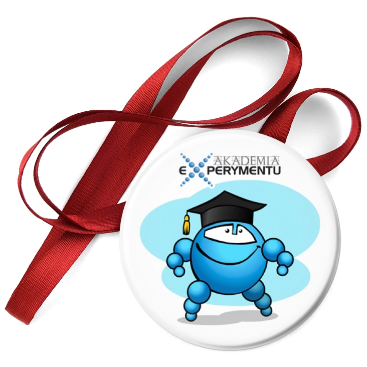 przypinka medal Akademia Experymentu