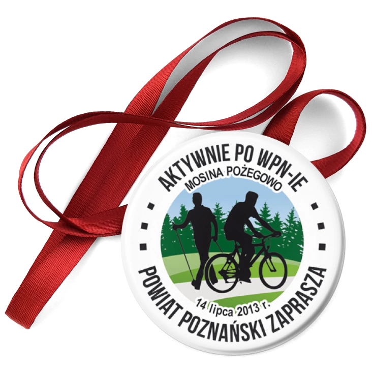 przypinka medal Aktywnie po WPN-ie