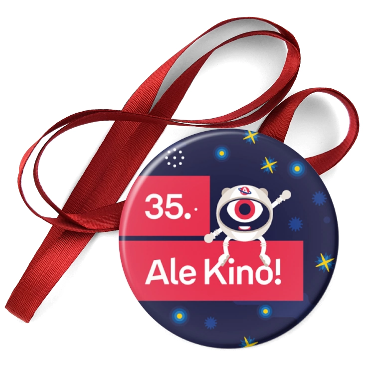 przypinka medal Ale kino! 2017