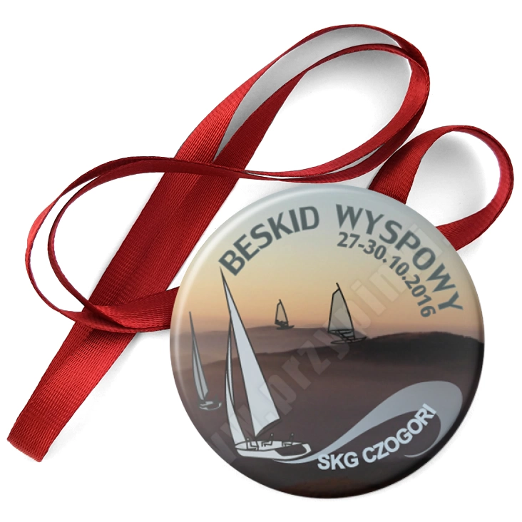 przypinka medal Beskid Wyspowy