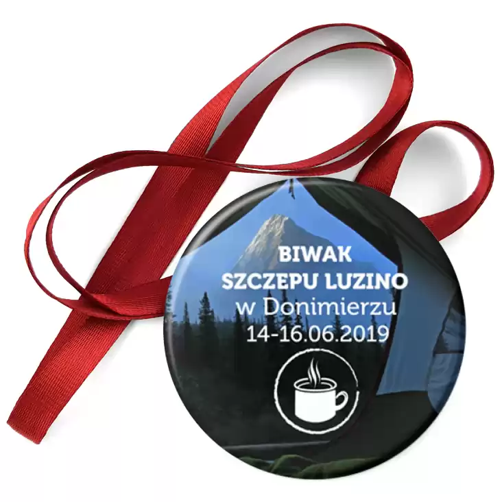 przypinka medal Biwak Szczepu Luzino