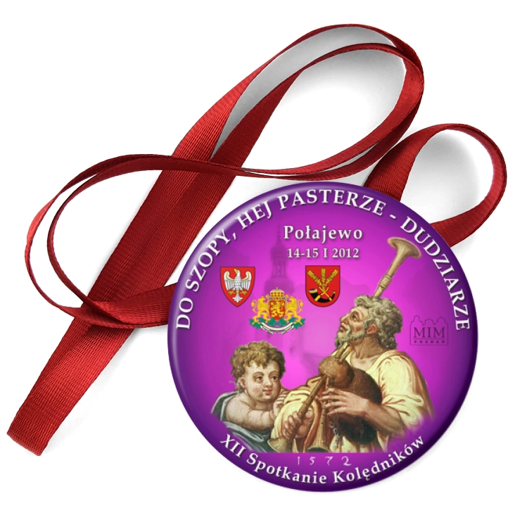 przypinka medal Dudziarze 2012