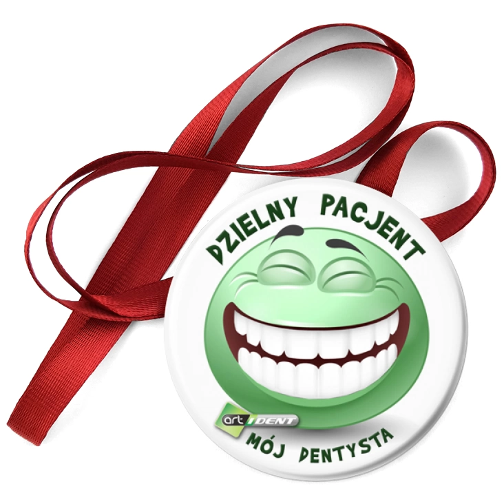 przypinka medal Dzielny Pacjent