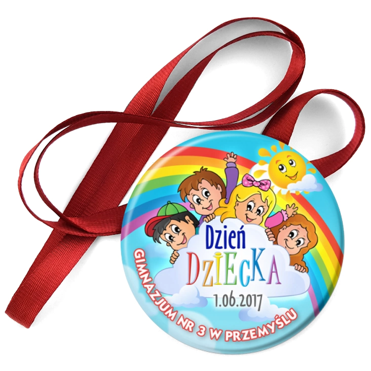 przypinka medal Gimnazjum nr 3 w Przemyślu
