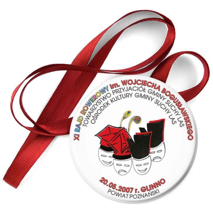 przypinka medal Glinno 2007
