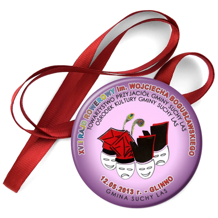 przypinka medal Glinno 2013