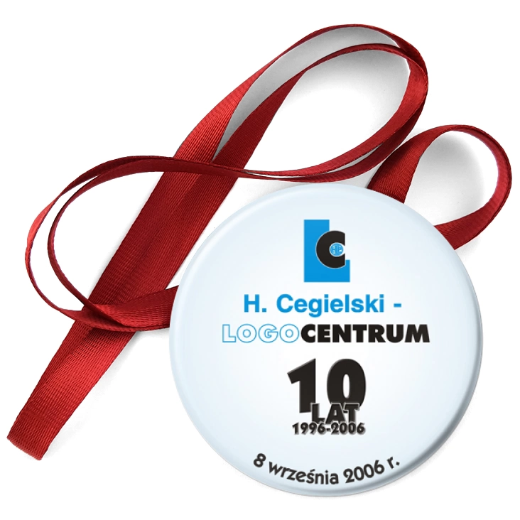 przypinka medal H. Cegielski - LOGO CENTRUM