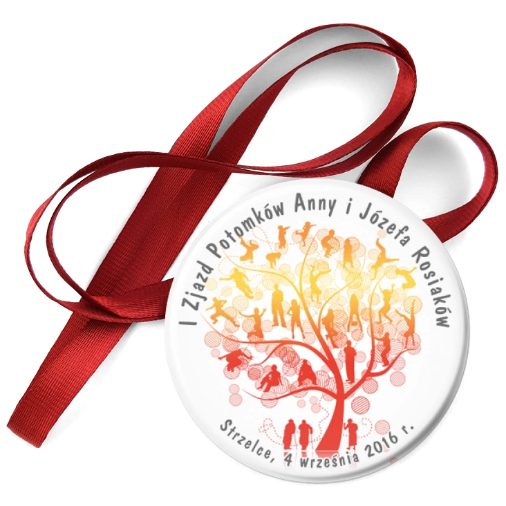 przypinka medal I ZJAZD