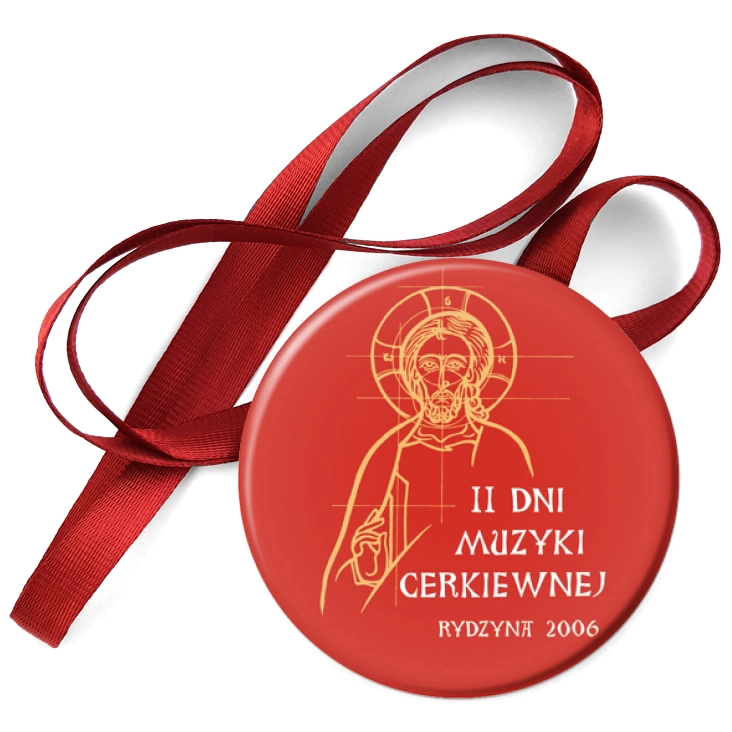 przypinka medal II Dni Muzyki Cerkiewnej