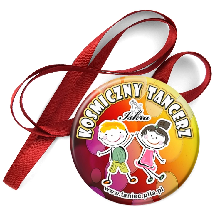 przypinka medal Iskra - Kosmiczny Tancerz