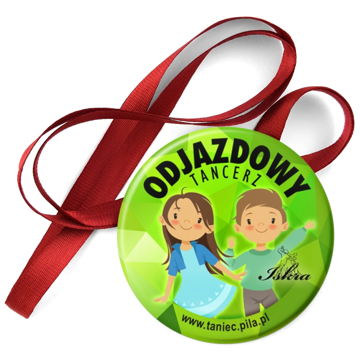 przypinka medal Iskra - Odjazdowy Tancerz